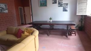 Pé na areia vista maravilhosa!