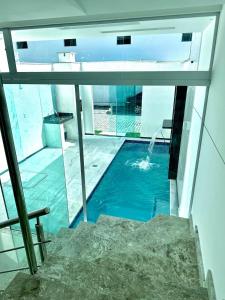 Duplex 550 meters from the beach