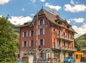 3 hvězdičkový hotel Hôtel Terminus Orsières Švýcarsko