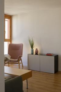 Penthouse in historic center overlooking the castle