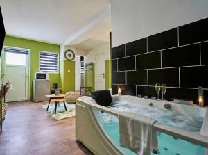 Jacuzzi Balnéo Privé, Jardin Cosy, Fibre Rapide