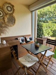 charming studio with garden in Roquebrune