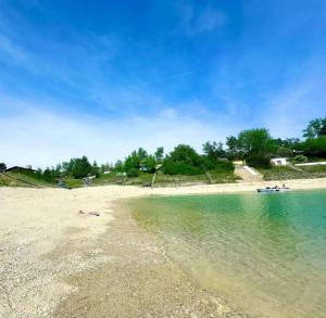Zelt, Panorama Beach Gartenhaus am SEE, Wiener Neustadt, Autark