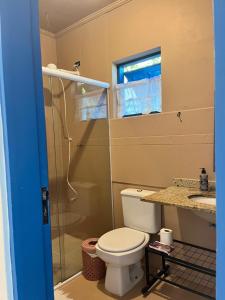 Suíte vista mar, Perequê, local tranquilo, ar cond, abundância