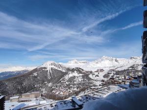 Studio cabine au pied des pistes, vue sur le Mont Blanc - FR-1-181-2616