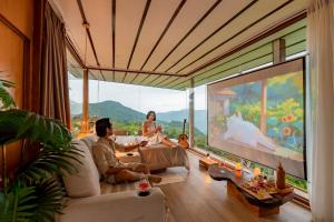 บ้านละอองฟ้า2 แอร์ อ่าง พร้อมน้ำตก วิวดอยมีหลังเดียวส่วนตัวกว่า