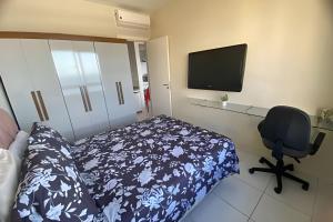 Linda vista-mar em prédio familiar