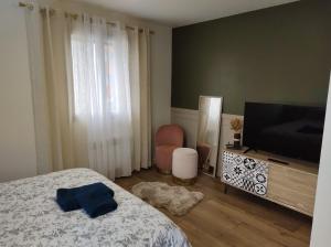 Chic Studio Roberta à Tours - Parking gratuit, Gare de Tours et St-Pierre-des-Corps TGV & Parc Expo