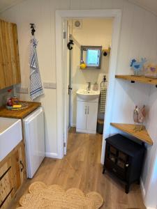 Shepherds hut in Holywell Cambridgeshire