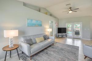 Walk to Beach! Palm Coast Oasis with Pool