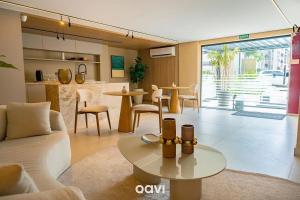 Flats confortáveis no Alta Marine por Quarto à Vista