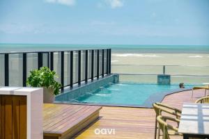 Flats confortáveis no Alta Marine por Quarto à Vista