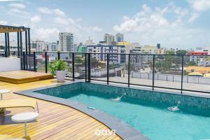 Flats confortáveis no Alta Marine por Quarto à Vista