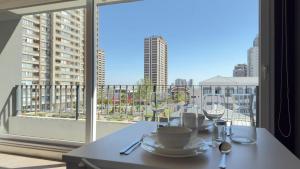 HOM I Depto 1D a pasos del Metro Parque Bustamante Ñuñoa GB205