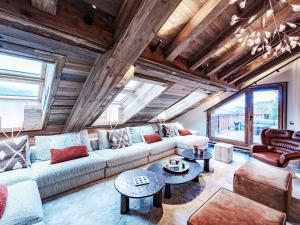 Penthouse alpin moderne à Méribel, 12 pers., cheminée, service hôtelier 5* - FR-1-613-136