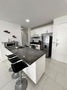 Exclusivo Apartamento con playa y piscinas Morros Cartagena