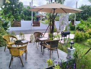 The garden pool villa resort at Doi Saket