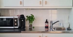 Aalto terrace house in Päivölä, Sunila, cozy and bright two-room apartment Aino