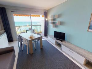 Superbe 2P au 5ème étage avec terrasse face à la mer et parking privé - Menton, Garavan - FR-1-196-293