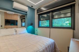 3 min a pé da Praia do Leblon, vista verde