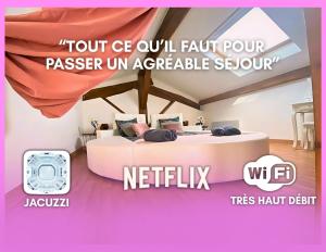 My Love Room avec balnéo privative & déco romantique by BoookingFuté