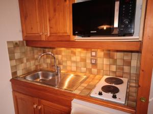 Studio cabine 4 pers, vue sud Les Saisies - FR-1-293-172