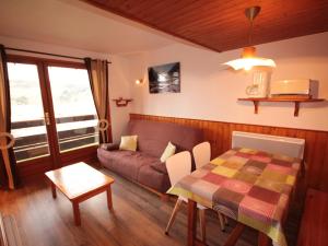 Studio cabine 4 pers, vue sud Les Saisies - FR-1-293-172