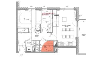 Appartement 3* 6 pers avec animaux, parking, Hauteluce - FR-1-293-240