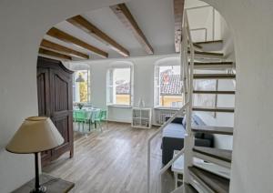 Penthouse in the center of Parma - bookable parking space