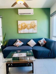 Cómodo alojamiento familiar al sur de Cancún con 2 habitaciones y cocina