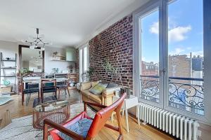 Bright apartment in Mouzaïa Paris 19th arrondissement