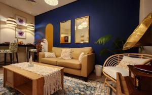 Zigzag Tower B - Stylish at Pearl, 2 BR, pool, parking and sea view-1705