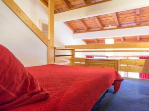 Studio mezzanine pour 6 pers. proche pistes avec balcon et Wifi - FR-1-346-413