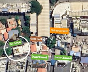 SAIRATNA HOTEL only 1 minute distance from sai temple