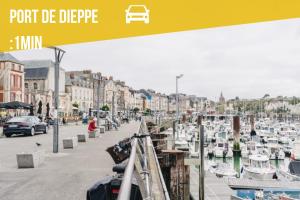 Dieppe Cosy duplex à 2 min du Port et Restaurants Plage à 300m