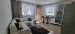 Ubytovanie v centre v apartmánovom dome ENZO s garážovým státím