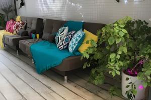 Apê Garden 3 Suites, hidromassagem, Churrasqueira