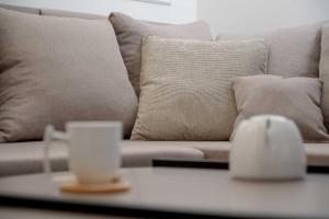 Beige Apartment in Wrocław Center with Home Office by Noclegi Renters