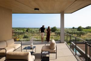 Luxury Villa Puerto de Paz for 8 people near Fazana with 60 m2 private heated pool, sauna, mini-golf 