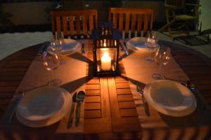 Beach house with private garden