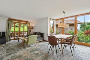 Dream view of the lake and mountains