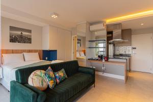 Éden Studio - Apartamento das Estrelas - Vaga, Wi-Fi, e Piscina no Brooklin