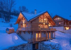 Chalet Le Refuge Luxe Authenticité à 200 m télécabine L Aravet Serre Chevalier