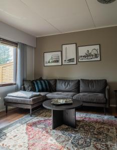 Cozy Ranua Koivutie townhouse with sauna & terrace