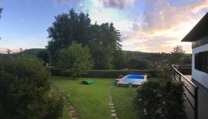 Family House with Pool in Kamenny Privoz, 30 km from Prague, in beautiful nature