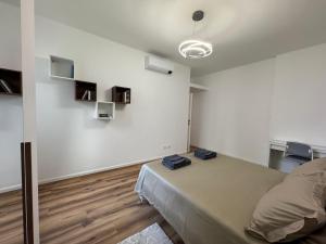 Modern apartment in a green setting