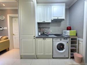 a comfortable two-room house in the city center