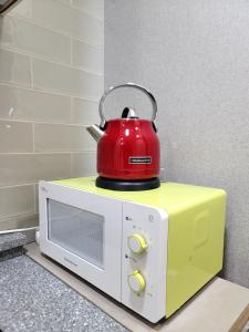 a comfortable two-room house in the city center