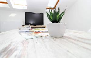 Light-Filled 2-Bedroom Attic Flat with Air Conditioning