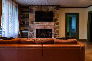 Forest apartment in the loop of the river Neris